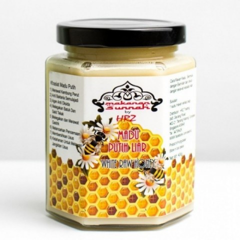 White Raw Honey 400g