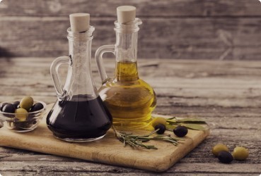 Olive Oil, Vinegar, Juice